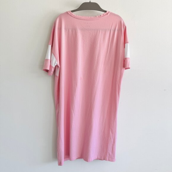 Tommy Hilfiger Light Pink T-Shirt Cotton Dress - Picture 5 of 5